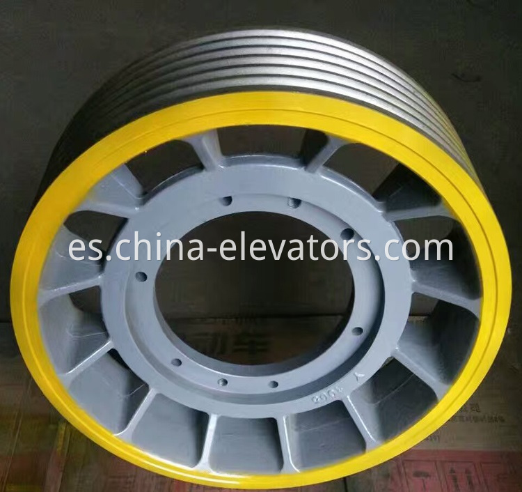 Polea de tracción para ascensores Mitsubishi 620*6*12 Traction Sheave for Mitsubishi Elevators 620*6*12